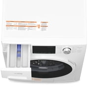 KoolMore 2.7 Cu. ft. All-in-One Washer & Dryer Combo in White.