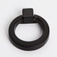 thumbnail image 4 of Tirador de puerta con perillas circulares universales para gabinetes Negro, 4 of 7