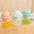 thumbnail image 4 of Boreal Craft Manual Hand Squeezer Lime Squeezer With Measuring Cup And Strainer Juicer Space Saving And Easy To Use Dishwasher Portable Fruit Squezer For Home Kitchen Room Juicer Cold Manual, 4 of 5