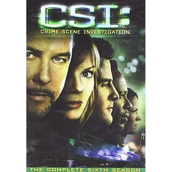 CSI: Crime Scene Investigation: The Complete Sixth Season (DVD), Paramount, Drama