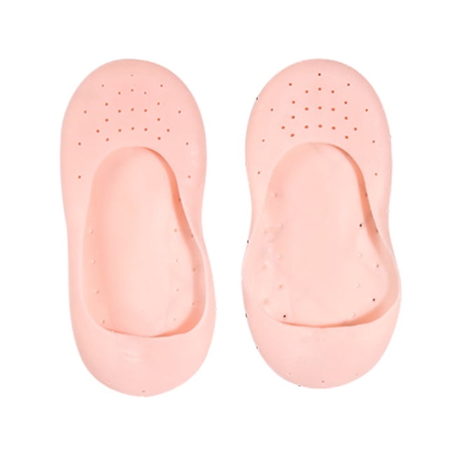 Chaussettes Hydratantes en Gel de Silicone Chaussettes Hydratantes en Gel de Silicone Réutilisables Coussin de Talon en Silicone Souple Protections de Manchon Chaussettes
