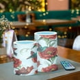 thumbnail image 2 of Red Flowers and Birds Set of 2 Flameless LED Candles Remote and Timer Indoor Outdoor, 2 of 7