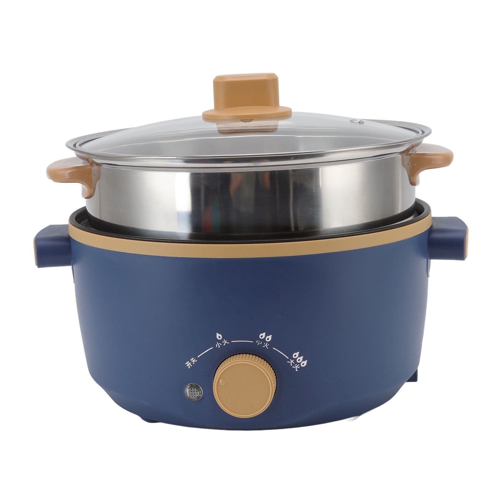 Kitchen Electric Cooker, Prevent Sticking Electric Hot Pot Portable