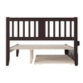 thumbnail image 6 of AFI Tahoe 14" Queen Wood Platform Bed Frame with Twin-XL Trundle, Espresso, 6 of 8