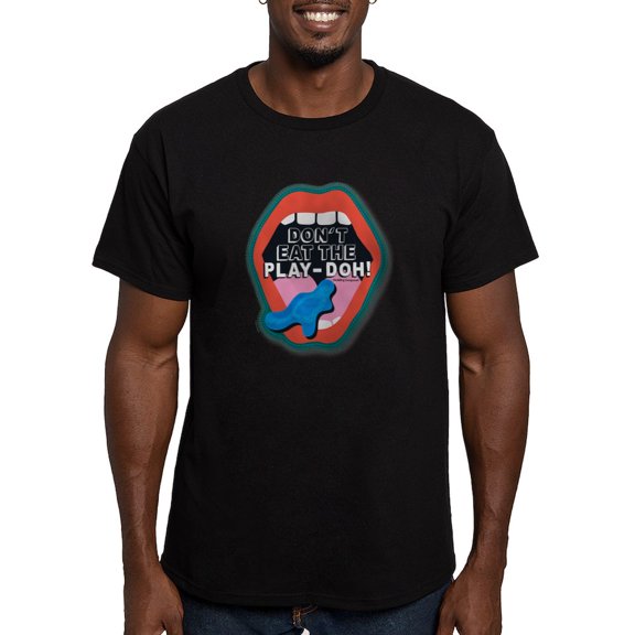 CafePress - Don't Eat The Play Doh! T Shirt - Men's Fitted T-Shirt