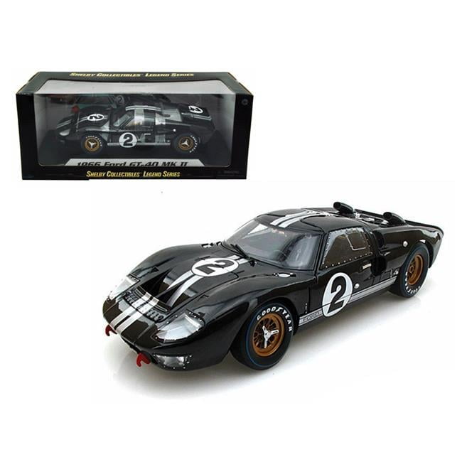 Shelby Collectibles 1966 Ford GT40 MK II Light Blue, 1/18