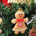 thumbnail image 4 of 12 piezas de hombre de jengibre para árbol de Navidad, colgante para árbol de Navidad, adorno decorativo 2024 2024, envío rápido más nuevo, lindo y divertido regalo para niños, 4 of 5