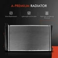 thumbnail image 3 of A-Premium Engine Coolant Radiator Assembly with Transmission Oil Cooler Compatible with Chevy GMC C1500 C2500 C3500 K1500 K2500 K3500, Automatic Trans, Replace# CU618, 3 of 9