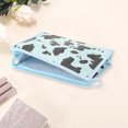 thumbnail image 3 of Unique Bargains 1 Pc Women Cow Pattern Makeup Bag for Travel Vacation Blue PU, 3 of 4