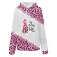 thumbnail image 6 of YABCSAZ Breast Cancer Shirts Tops for Women/Long Sleeve Shirts/Crewneck Shirt/Sweatshirt/Hoodie with Blessed Breast Cancer Pink Ribbon/Breast Cancer Awareness Breast Cancer Survivor Gifts for Women, 6 of 7