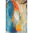 thumbnail image 2 of Rugs.com Haerfest Collection Rug – 4' x 6' Blue Low Rug Perfect For Entryways, Kitchens, Breakfast Nooks, Accent Pieces, 2 of 4