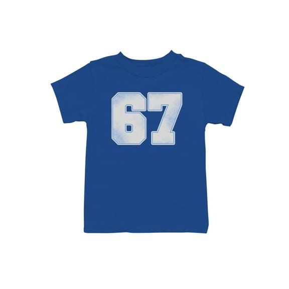 Retro Style Number 67 Design Youth's T-shirt