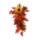 thumbnail image 3 of Guirnalda de flores de otoño con hojas de arce para puerta de pared, decoración del hogar para Acción de Gracias, corona de Acción de Gracias, puerta, 3 of 9