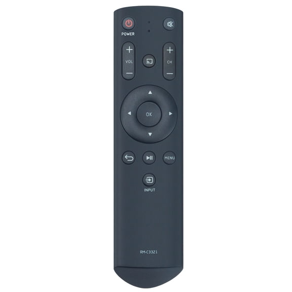 RM-C3321 Replace Remote for JVC TV LT-43MA875 LT-49MA875 LT-55MA875 LT-65MA875