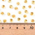 thumbnail image 4 of 3/0 Baking Paint Glass Fringe Seed Beads Teardrop Orange 5x4~4.5x3.5~4mm Hole: 1mm about 4500pcs/pound, 4 of 4
