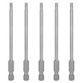 thumbnail image 4 of 10Pcs Tournevis Bit Électrique 3mm Hexadécimal Solide Durci Outil à Main S1/4 100mm, 4 of 8