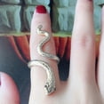 thumbnail image 5 of Adjable Punk Snake Ring Compatible With Women Retro Gothic Jewelry, 5 of 5