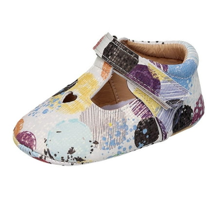 

Toddler Shoes Soft Sole Non-Slip Floor Shoes Printed Breathable Sandals