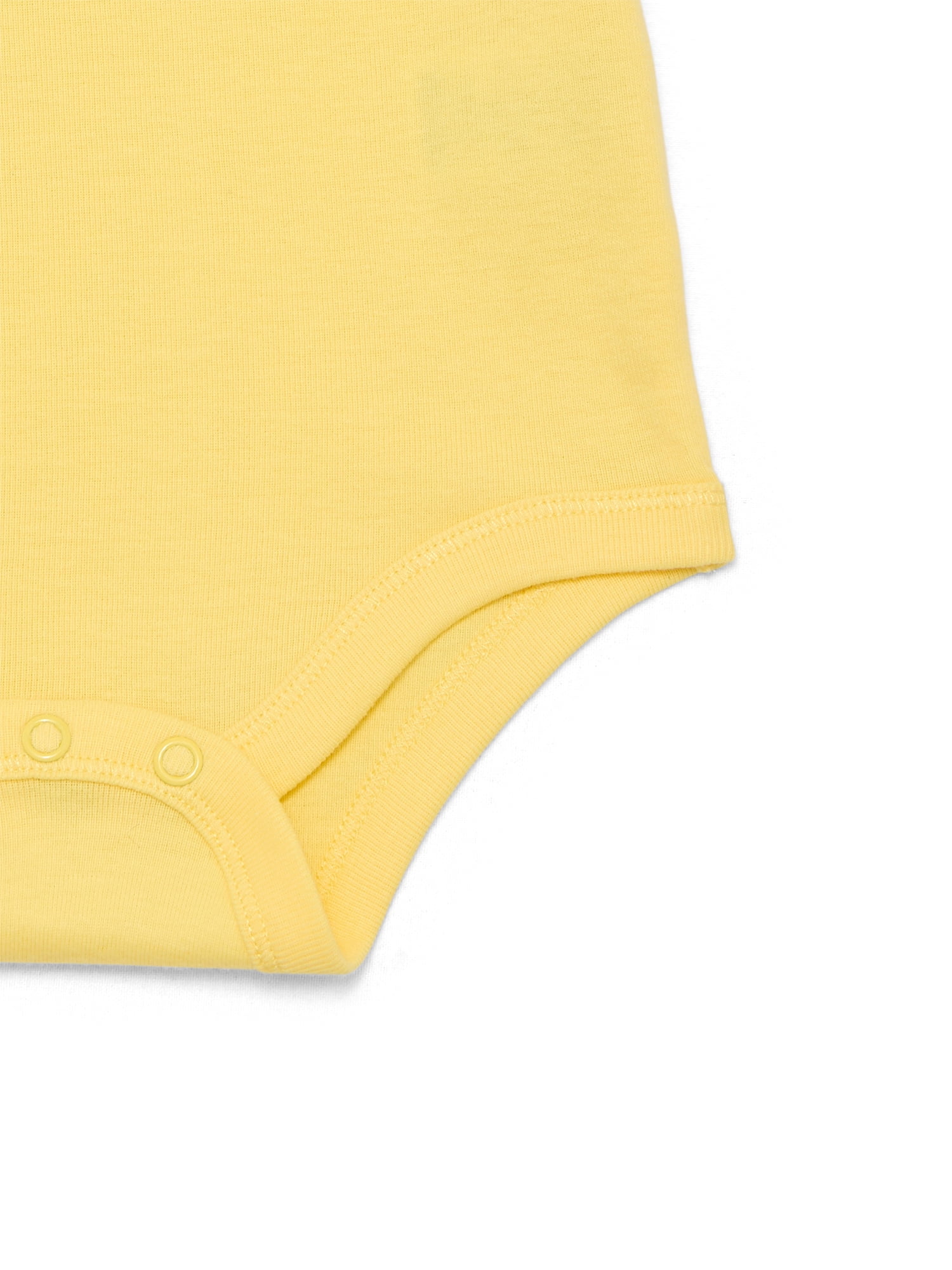 Wonder Nation Baby Girls Bodysuit with Short Sleeves, Sizes 0-24 Months