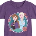 thumbnail image 3 of Disney Frozen 2 - Circle Of Sisters Anna & Elsa - Toddler & Youth Girls Short Sleeve Graphic T-Shirt, 3 of 5