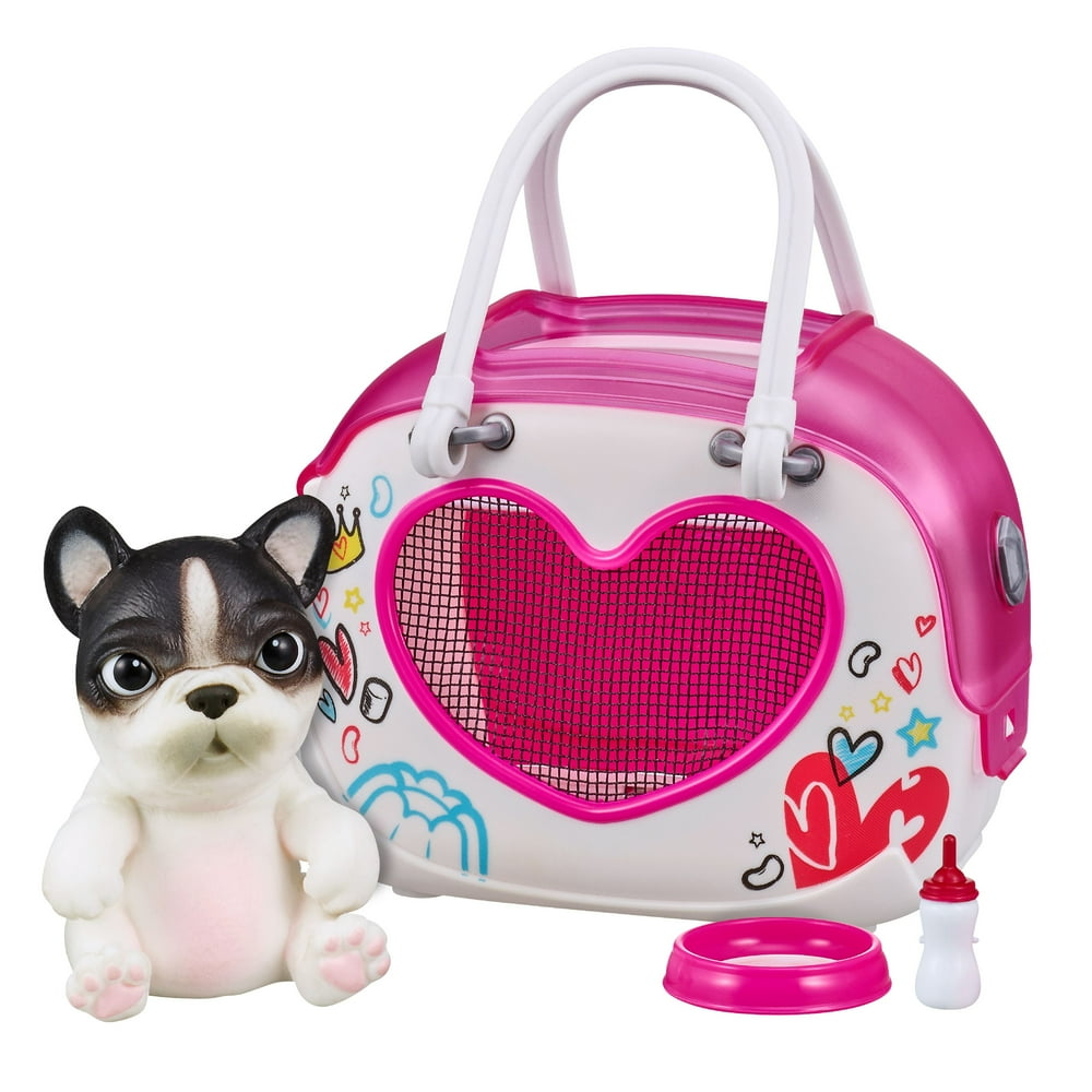 present pets glitter puppy interactive plush soft toy