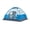 Blue, variant on GSKKLQ Automatic Pop Up Camping Tent for 3-4 Person - Instant Waterproof Tent with Storage Bag, Lightweight Backpacking for Hiking