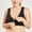 Black, variant on Women's Sports Bra Post-Surgery Bra Zip Bra Zipper Front Wirefree Removable Pads Yoga Bra Zip Sports Bra