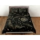 thumbnail image 3 of Galaxy Negro Funda Nórdica Starry Night Colcha, Dormitorio Ropa de cama con, 3 of 4