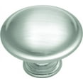 thumbnail image 3 of Hickory Hardware VP14848-W Project Pack 1.37 In. Conquest White Cabinet Knob 10 pack, 3 of 3