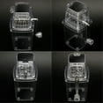 thumbnail image 4 of Xingzhi Ice Crusher Small DIY Hand-Crank Ice Shaver Breaker Home Portable Snow Cone Machine, Clear, 4 of 9