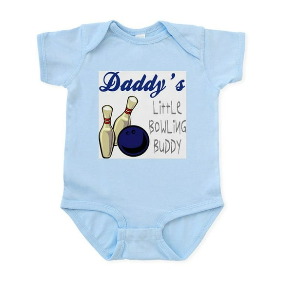 CafePress - Daddy's Bowling Buddy Infant Bodysuit - Baby Light Bodysuit, Size Newborn - 24 Months