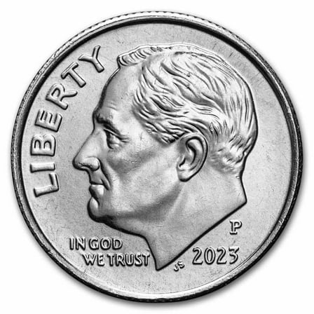 2023-P Roosevelt Dime BU