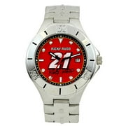 NASCAR Ricky Rudd Men's Water Resistant Sports Watch, Red Dial