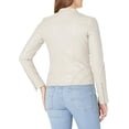 thumbnail image 2 of Brand New Genuine Soft White Lambskin Leather Jacket For Women's Designer Wear W563, 2 of 3