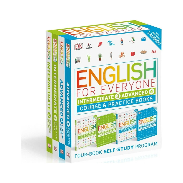 DK English for Everyone: Intermediate to Advanced Box Set