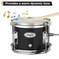 thumbnail image 2 of Kojooin Drum Set for Beginners, Drum Kit 3-Piece, Drum Set with 10" Cymbal, Bass Drum, Stool, Drumsticks, Pedal, 2 of 8