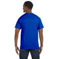 thumbnail image 3 of Justblanks Men's Adult Classic Crew Neck Regular-Fit Heavy 100% Cotton Short Sleeve T-Shirt For Men - Royal - 4X-Large, 3 of 3