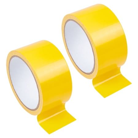 1set Polyethylene Gauze Adhesive Tapes for Fixing Carpet Bookbinding Repair Cloth Tape Flat Yellow 48mm 10m/roll 2 rolls/set