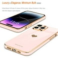 thumbnail image 4 of Entronix Love-Heart Luxury Case for Apple iPhone 16 Pro Heart Case, Cute Design Shiny Bling Cover, Soft TPU Slim Shockproof Protective Case for Apple iPhone 16 Pro for Women Girls, Rose, 4 of 6