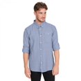 thumbnail image 3 of Trespass - Camisa Yafforth de Algodón para Hombre (Azul), 3 of 6