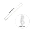 thumbnail image 2 of Uxcell 500Pcs 8 Inch 40 Lbs Mount Head Cable Zip Ties Self-Locking Nylon Cable Tie Wraps for Cord Management, White, 2 of 7