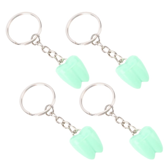 20 Pcs Tooth Necklace Boxes for Lost Teeth for Kids, Portable Milk Teeth Holder Case Organizer Keychain