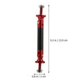 thumbnail image 2 of BESTYASH 1Pc Red Car Bumper Bar Protector Rod with Adjustable Lever Fixing Bracket and Strut Support, 2 of 7