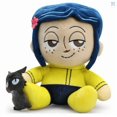 thumbnail image 1 of KidRobot Phunny Plush - Coraline and the Cat, 1 of 4