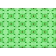 thumbnail image 1 of Ahgly Company Machine Washable Indoor Rectangle Transitional Green Area Rugs, 6' x 9', 1 of 7
