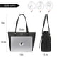thumbnail image 4 of Bolso LOVEVOOK para mujer, tamaño grande, piel sintética, negro, 4 of 7