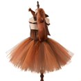 thumbnail image 5 of Squirrel Children's Dress Animal Dress Children's Day Performance Dress Role-playing - WEVALLEY, 5 of 5