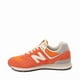 thumbnail image 3 of New Balance 574 U574RCB Sneakers Men's US 11 Orange Suede Lifestyle Shoes TF931, 3 of 6