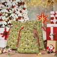 thumbnail image 6 of Naloa Running Beagle Drawstring Christmas Bags, 3D Xmas Gift Bags, Christmas Wrapping Bags, Xmas Goodie Bags, Treat Pouch Bags, Party Favor Bags-Medium, 6 of 9