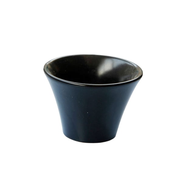 Inteprter Soporte Taza Huevo Desayuno Creatividad Titulares Decoración de vidrio Organización de almacenamiento Banquete Gadget Cocina y Comedor Negro